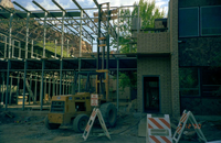 Construction of headquarters addition.