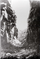 BW Photos of the Court of the Patriarchs - 35mm.