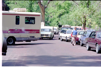 Color photos of the Shuttle Feasibility Study.