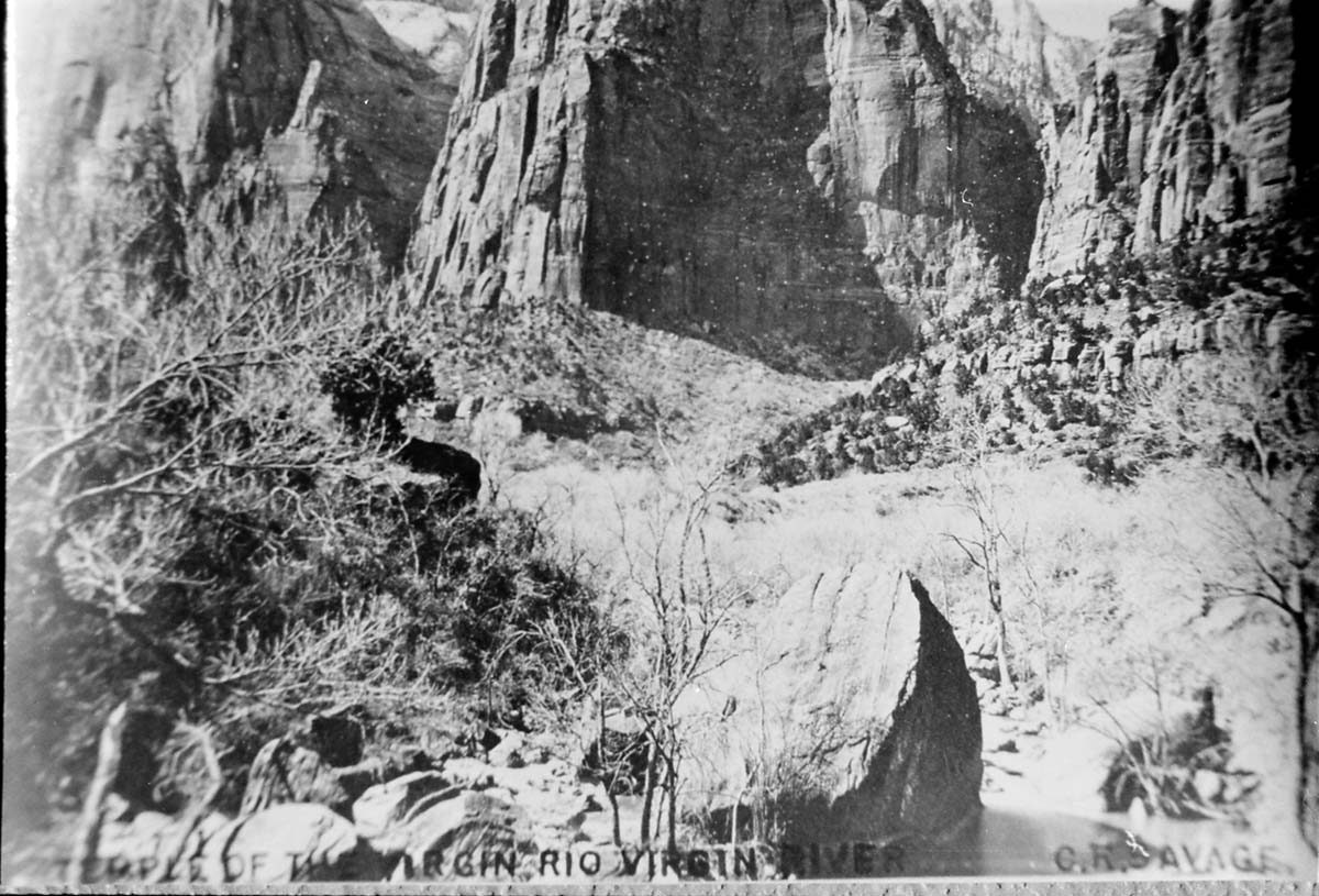 BW Photos of the Court of the Patriarchs - 35mm.