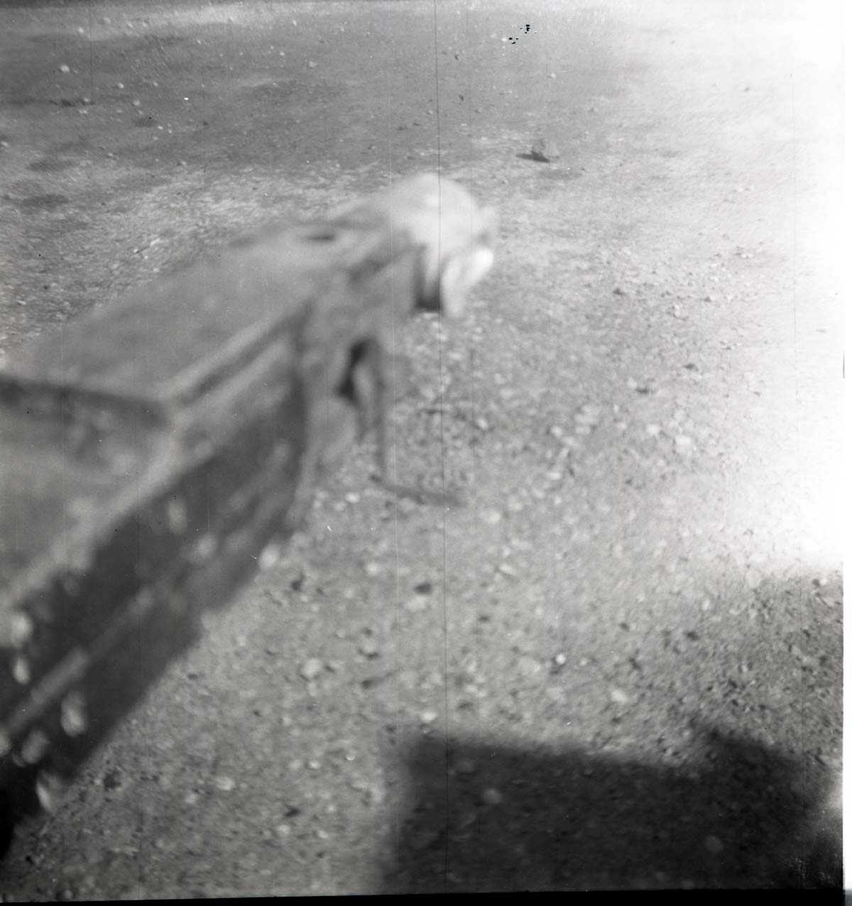 BW Photos of park trailers.