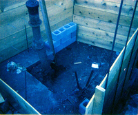 The construction of the Wiley Spring water vault.