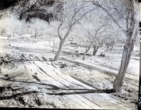 Roads and campsites under construction at South Campground extension.