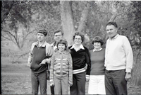 BW Photos of the Crocker/ Nicholson retirement barbeque.