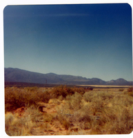 Maintenance activity at Kolob Canyon near visitor center.