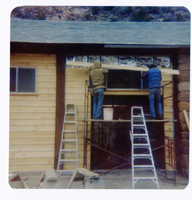 Maintenance building - remodeling work.