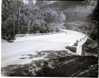 Oak Creek Bridge Construction rails in place.