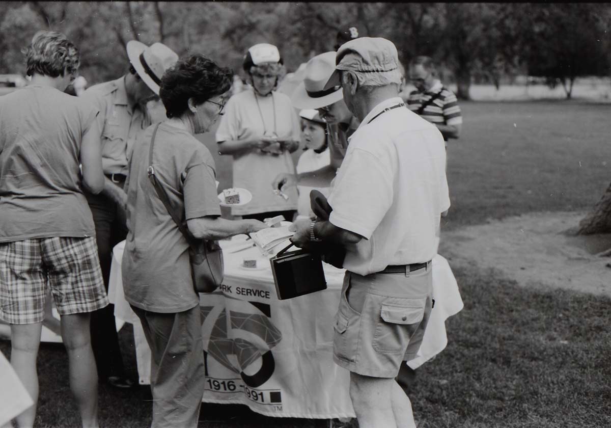 BW Photos of the parks 75th anniversary celebration.