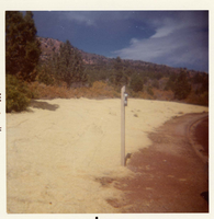 Color photo of the completion of the Kolob Canyon Road hydroseeding experiment.