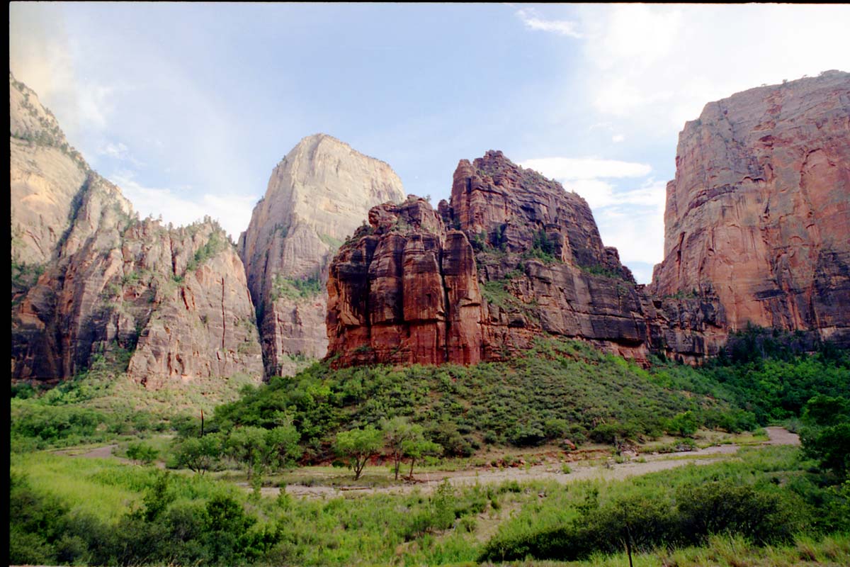 Color photos of the Shuttle Feasibility Study.