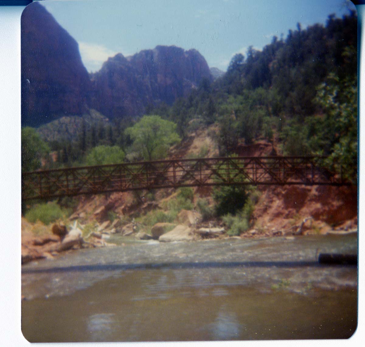 The arrival and replacement of the new Birch Creek footbridge.