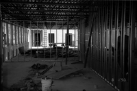 Construction of headquarters addition.