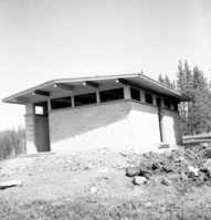 Newly constructed comfort station.