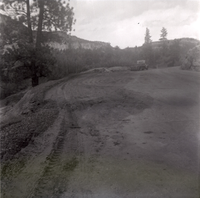 East side road repair and turn out construction.