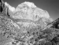 Mountain peak just to the north of Bridge Mountain.