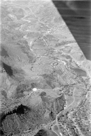 BW Aerial Photos of Zion National Park.