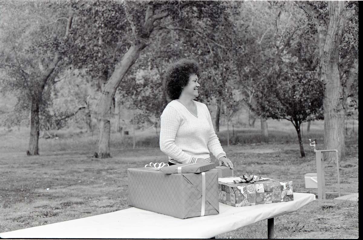 BW Photos of the Crocker/ Nicholson retirement barbeque.