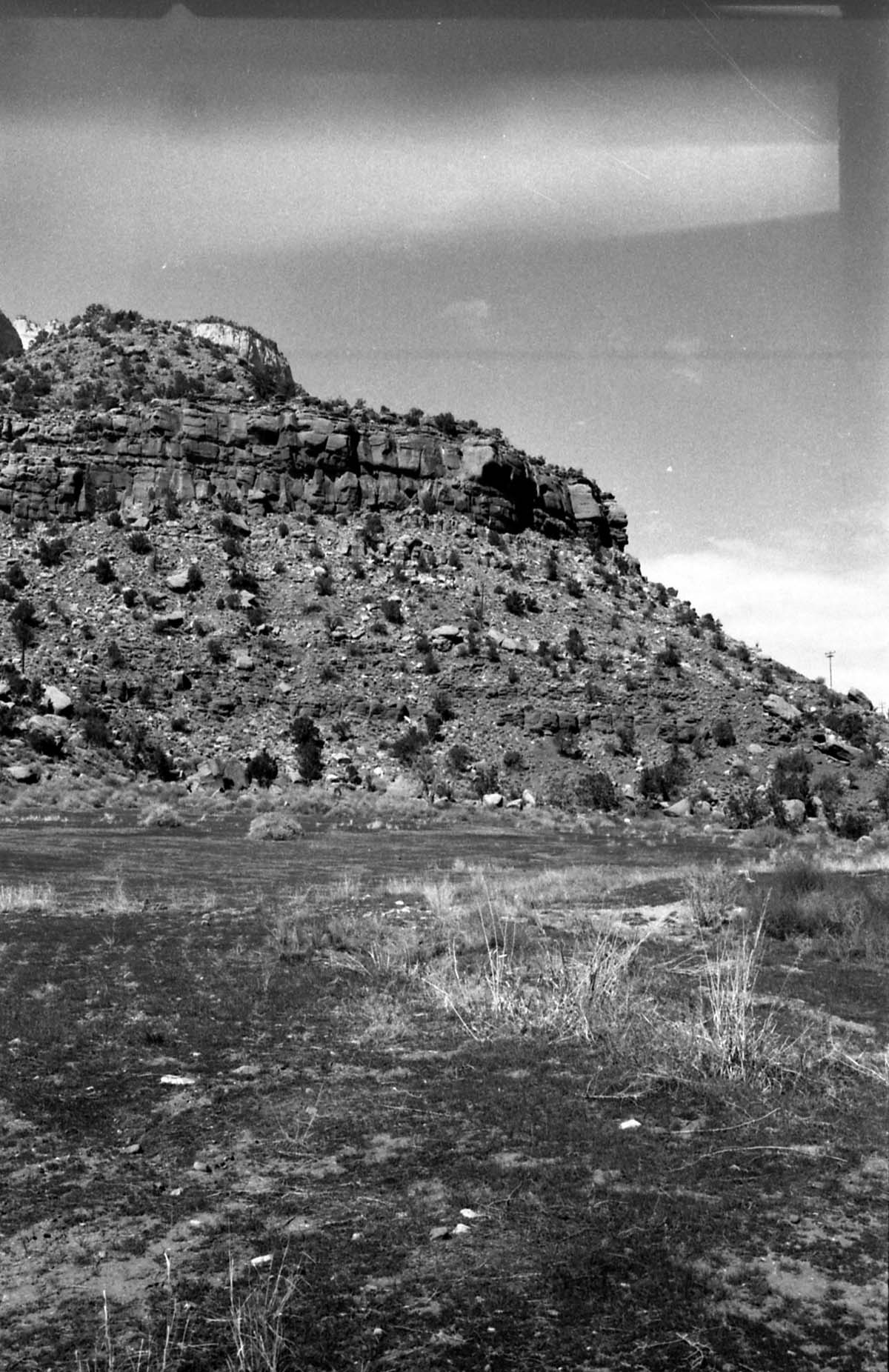 BW Photos of Zion Canyon. 35mm.