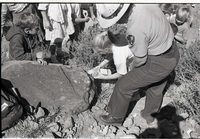 BW Photos of Junior Ranger Activities in Zion.