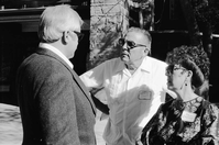 BW Photos of the Zion Lodge Rededication Ceremony.