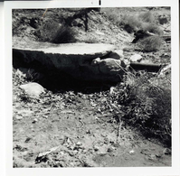 Drain pipe along a river/drainage.