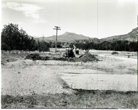 Construction of comfort stations in the Watchman Campground ('B' Loop).