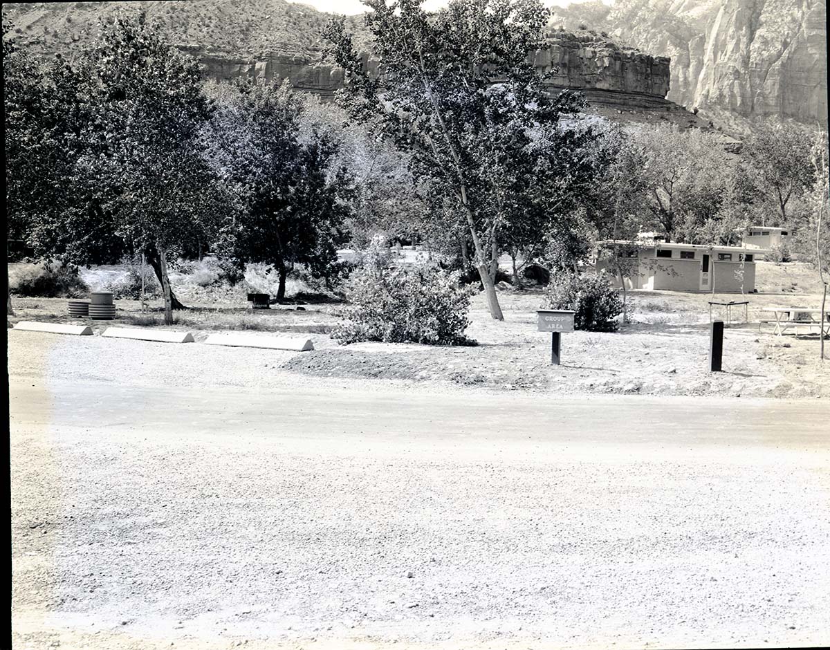 Group site, South Campground extension.