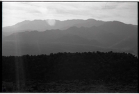 BW photos of rock slides in Kolob Canyons - 35mm.