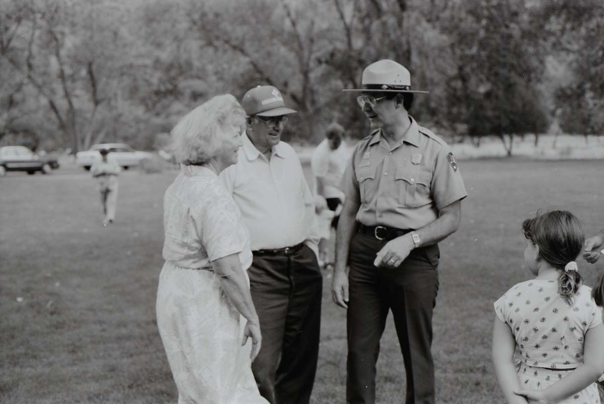 BW Photos of the parks 75th anniversary celebration.