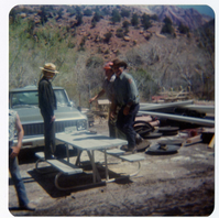 NPS personnel conducting tasks at the maintenance yard.