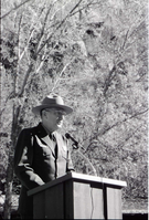 BW Photos of the Zion Lodge Rededication Ceremony.