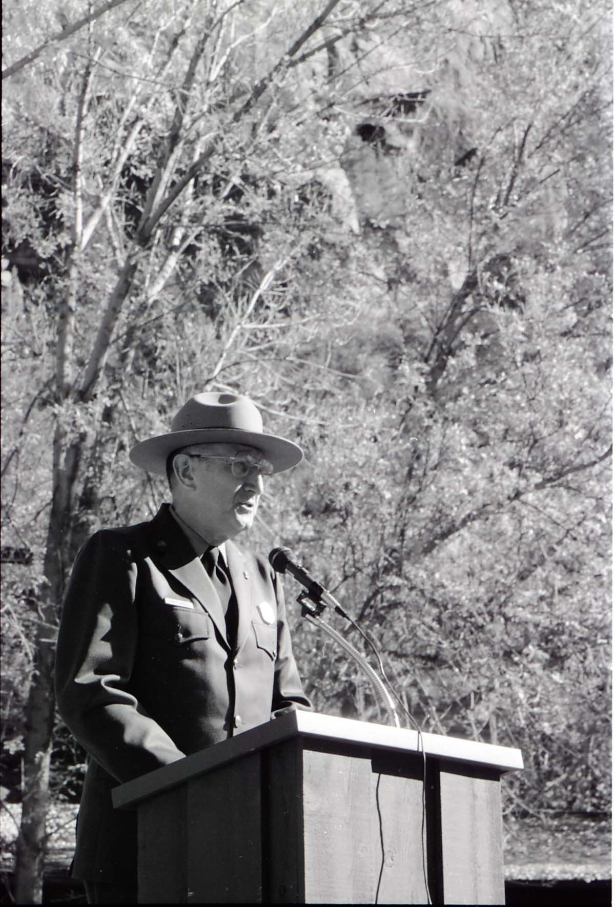 BW Photos of the Zion Lodge Rededication Ceremony.