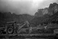 Construction of headquarters addition.