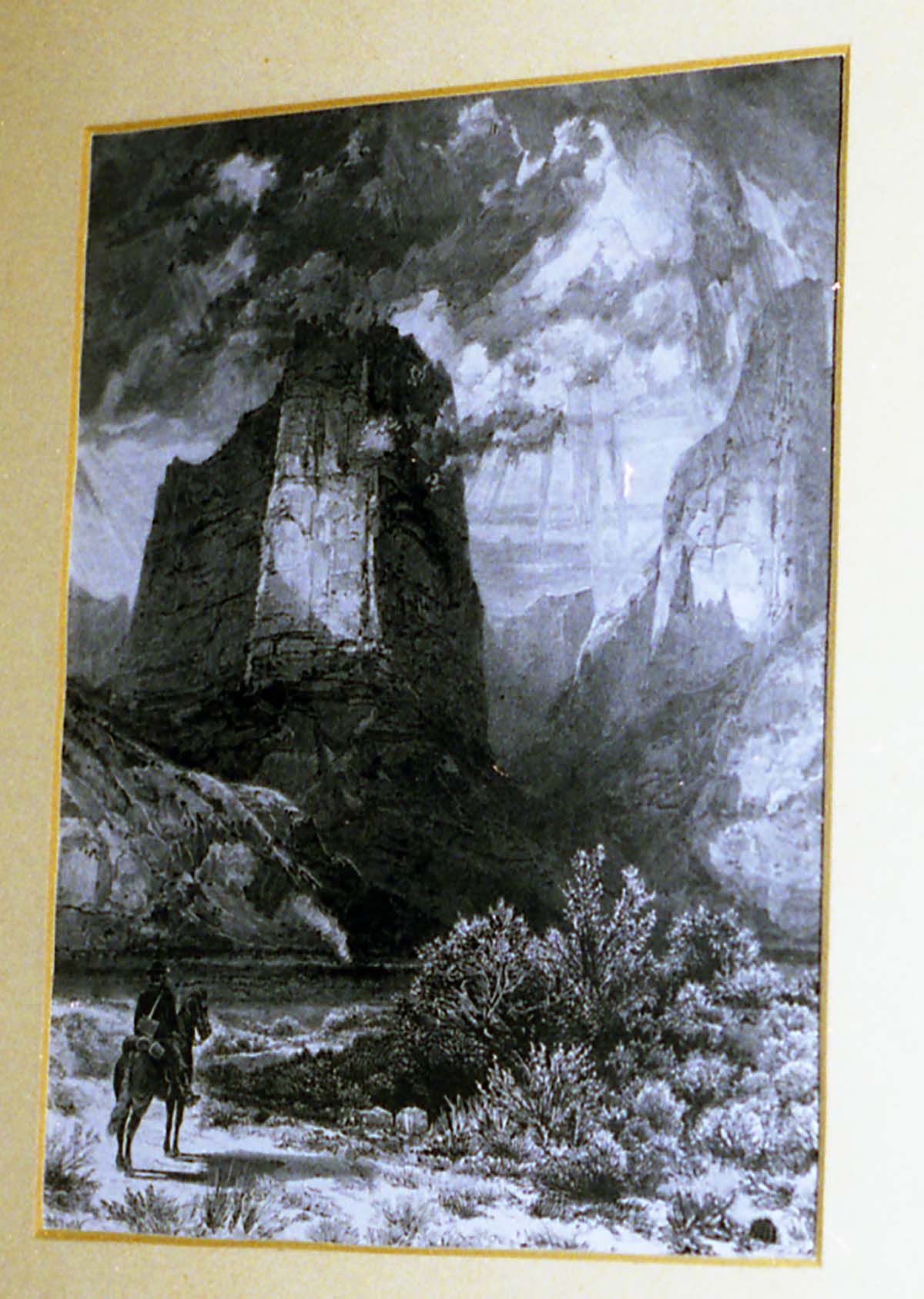 Color Photos of a temporary art exhibit.