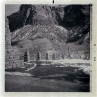 Fence construction at the South Entrance.