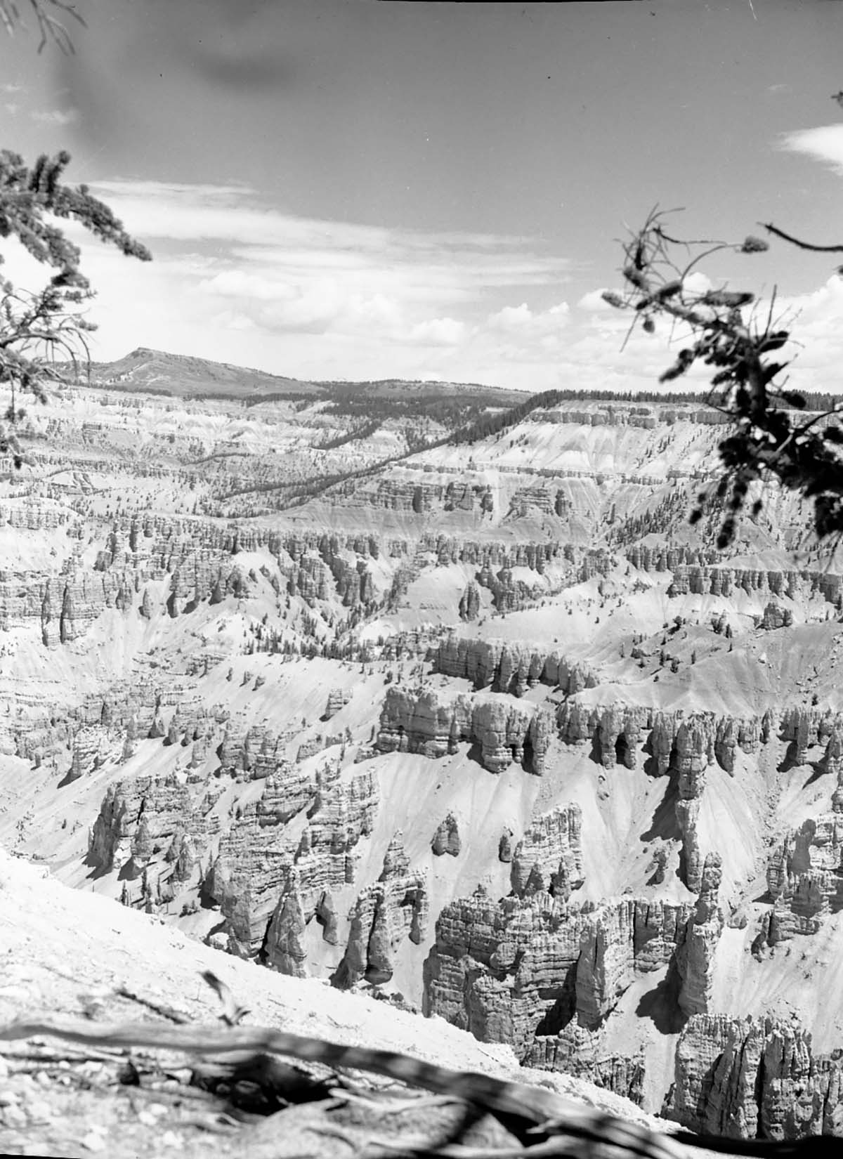 The amphitheater from the rim at Cedar Breaks National Monument.